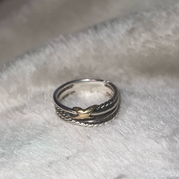 David Yurman X Crossover 18k Gold Ring 💍 - Picture 5 of 14